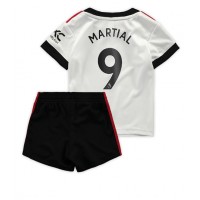 Manchester United Anthony Martial #9 Udebanesæt Børn 2022-23 Kortærmet (+ Korte bukser)
